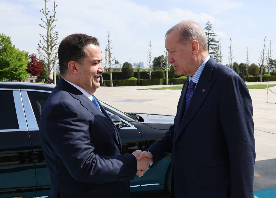 Irak Başbakanı Ankara’da! Külliye’de resmi tören: Sudani’den güç birliği mesajı... - Resim: 7